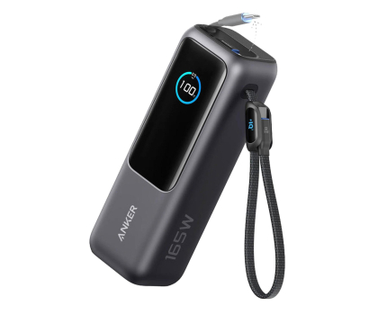 Powerbank Anker Power Bank 25000mAh 165W USB-C Retractable Cable